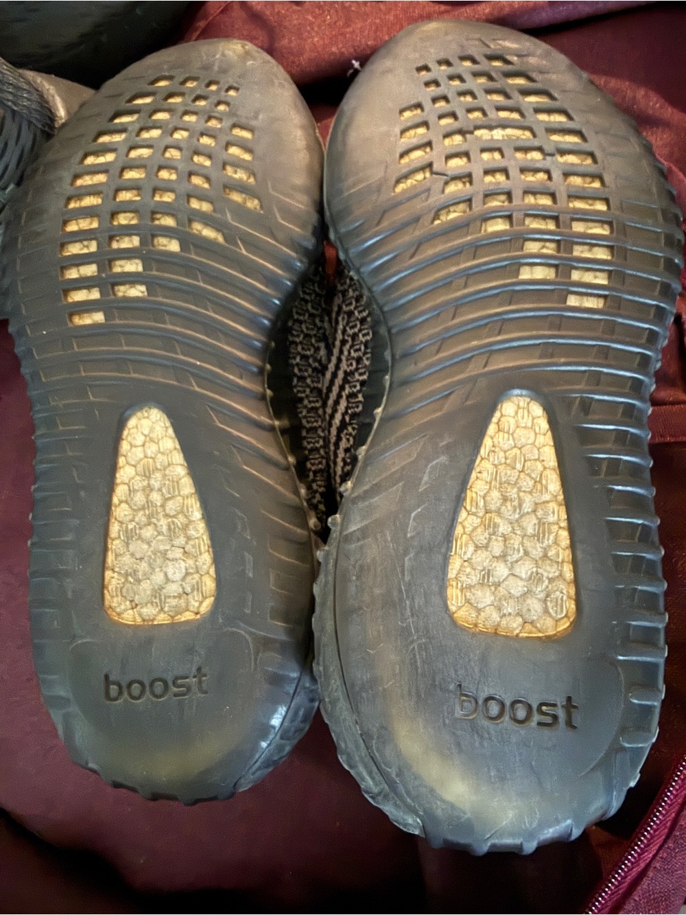 Adidas Yeezy Boost 350 V2 Yecheil Sz 4 Loved Well Fair Condition Kids or Women - Picture 5 of 5